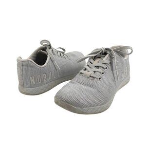 NoBull Womens SuperFabric Training Sneakers Mens 6 Womens 7.5 Gray Activewear